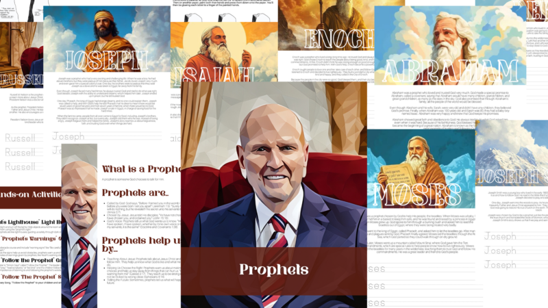 Follow the prophet activities