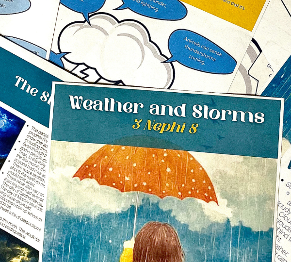 Weather Curriculum inspired by 3 Nephi 8