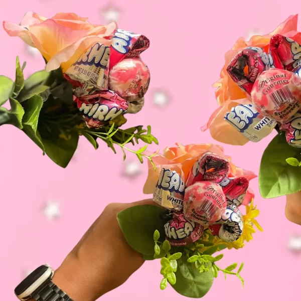DIY Craft: How to make Airhead Flowers (Great for Mother’s Day and Graduations!)