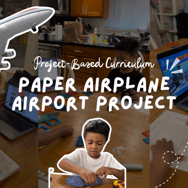 Paper Airplane Airport Project || Learn About Airplanes and How Airports Work || Kindergarten Unit Studies