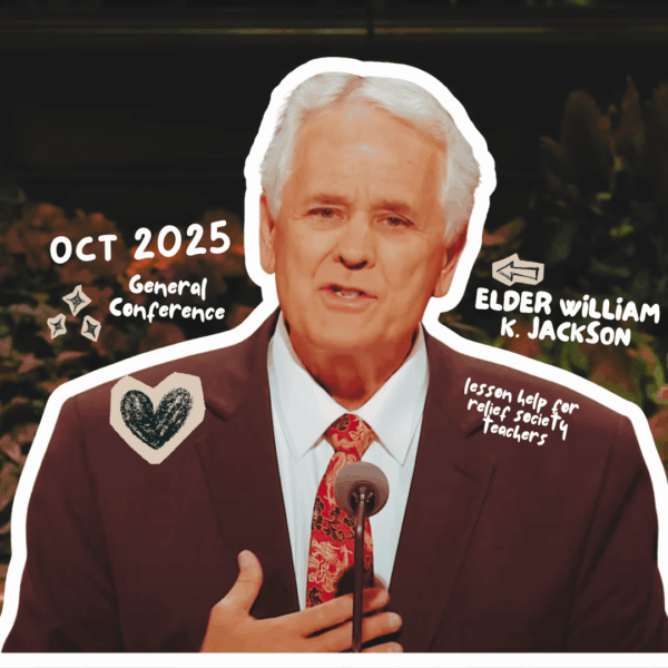 October 2025 General Conference Lesson Help for Relief Society Teachers: “Remembering the Sheep” by Elder William K. Jackson