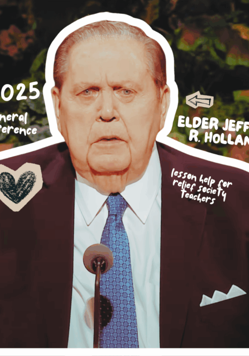 October 2025 General Conference Relief Society Lesson Help