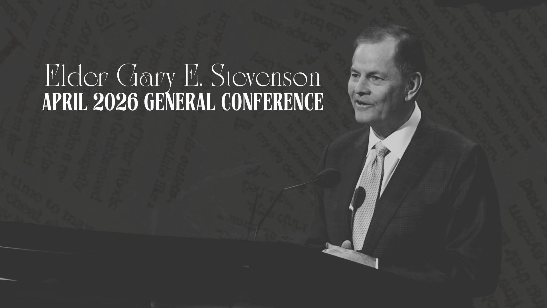 Elder Gary E. Stevenson "Lost Luggage, Redeemed Souls" - April 2026 ...